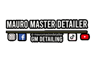 GM Car Detailing Mantova Sticker