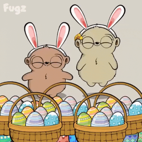 Easter Bunny GIF by Fugz Official