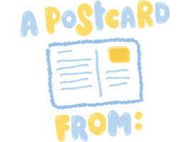 MyPostcard Sticker