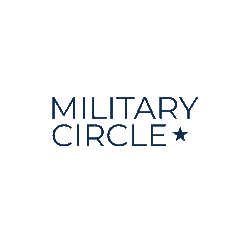 Military Circle Sticker