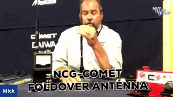 Comet Antenna GIF by Ham Radio Outlet