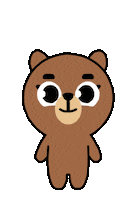 sulatniyela kpop cartoon bear bang Sticker