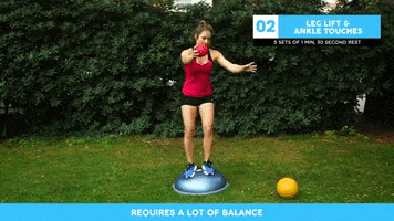 Outdoor Fitness Medicine Ball Exercises GIF by fitintennis