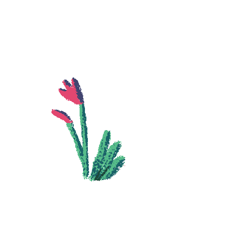 Plant Flores Sticker by Vane_Quiroz_ilustracion