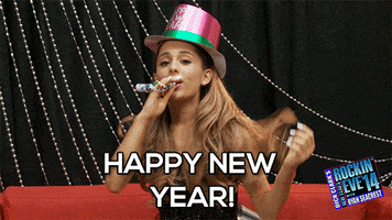 Ariana Grande Nye GIF by New Year's Rockin' Eve
