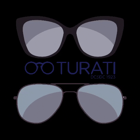 OpticaTurati fashion style eye frame GIF