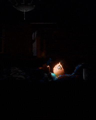 Sleepy Social Media GIF