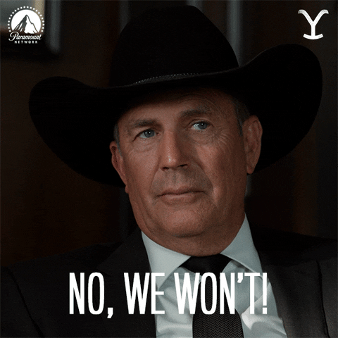 Kevin Costner No GIF by Yellowstone
