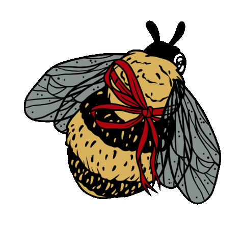 Bumble Bee Sticker by Kirbee Lawler