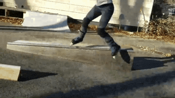 Rollerblading GIF