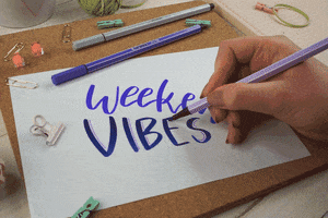 Weekend Vibes GIF by STABILO