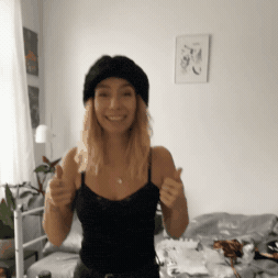 Girl Smile GIF