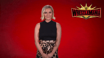 happy renee young GIF by WWE