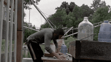 Hard Day Anger GIF by The Walking Dead