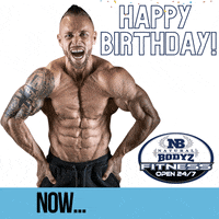 Happy Birthday GIF by Natural Bodyz Fitness