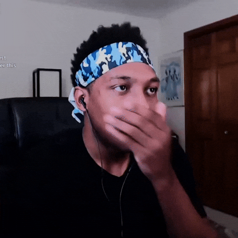 Shocked Covering Mouth GIF