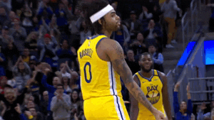 d angelo russell celebration