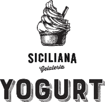 Yogurt Sticker by Gelateria Siciliana brand
