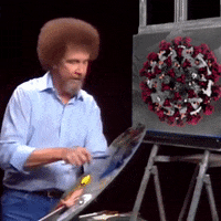 Bob Ross Happy Trees GIF by AOK