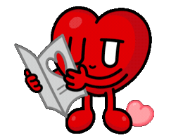 Heart Look Sticker by Kurt Wu