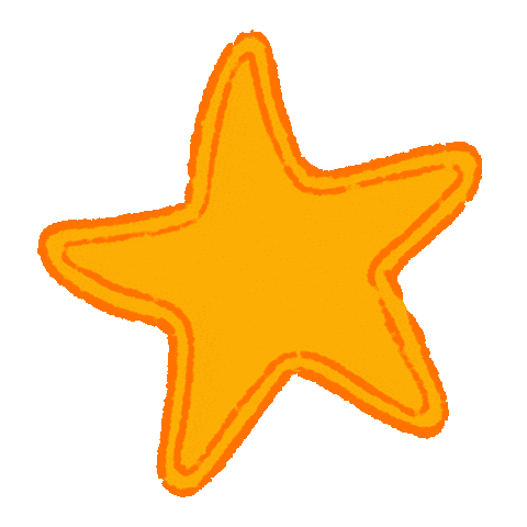 Halloween Star Sticker by Katie Jones