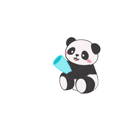 Copywriting Panda Sticker