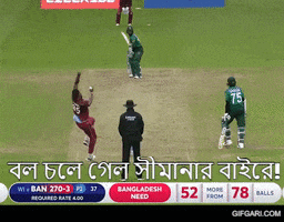Bangladesh Cricket Sport GIF by GifGari