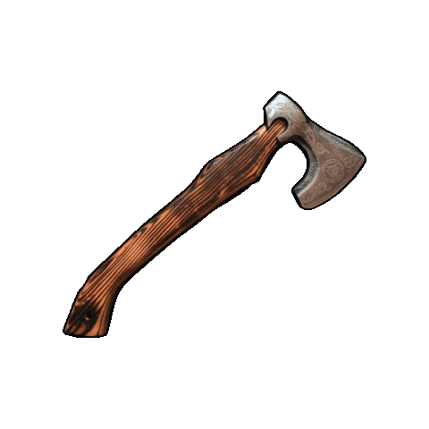 Axe Viking Sticker by TheBikerViking