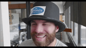 Hat Reaction GIF by Lapointe Insurance Agency
