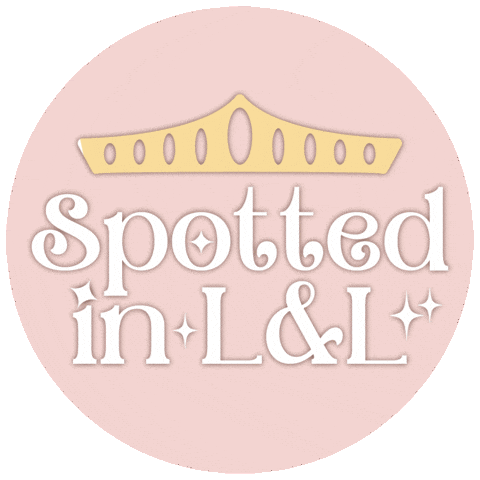 Pink Crown Sticker by Laila & Lyra