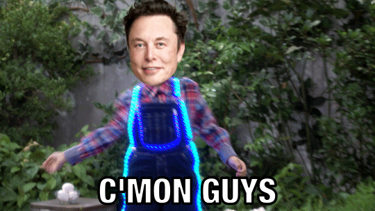 Elonmusk GIF by :::Crypto Memes:::