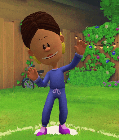 Sunny Day Dance GIF by BACKYARD SPORTS