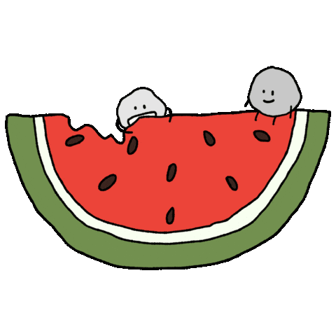 Summer Couple Sticker