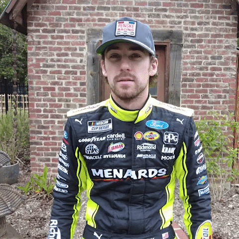 Ryan Blaney Sport GIF by NASCAR