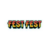 Festfest Sticker by Canvas Design Company