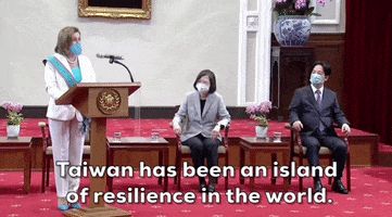 Nancy Pelosi Taiwan GIF by GIPHY News