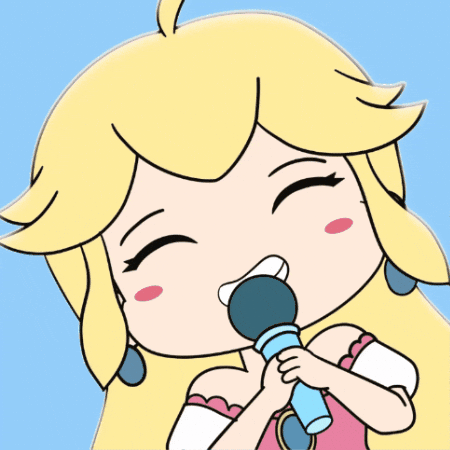 Animation Singing GIF