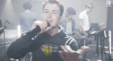 Dylan Minnette Singing GIF by Audacy