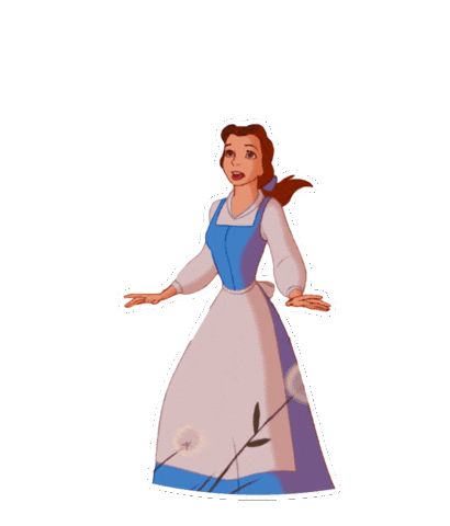 Belle Sticker by Disney Princess