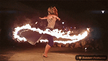 On Fire Dance GIF