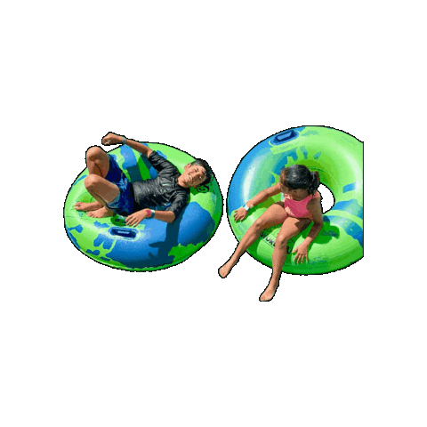 Tube Floating Sticker by Gumbuya World