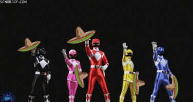 Power Rangers Dance GIF