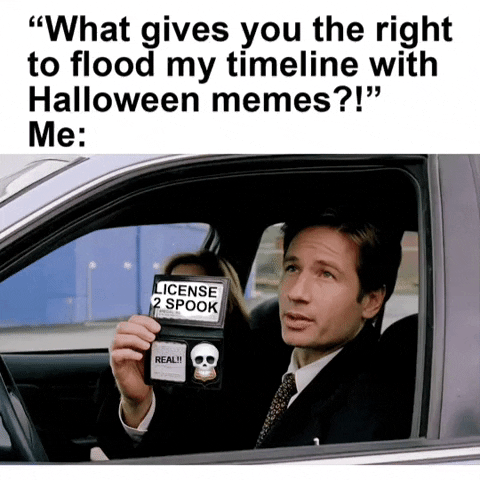 Halloween Mulder GIF by Crypt TV