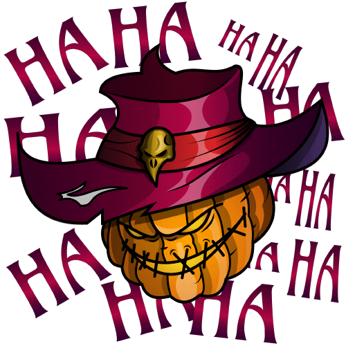 Halloween Laugh Sticker by Legendary Knights