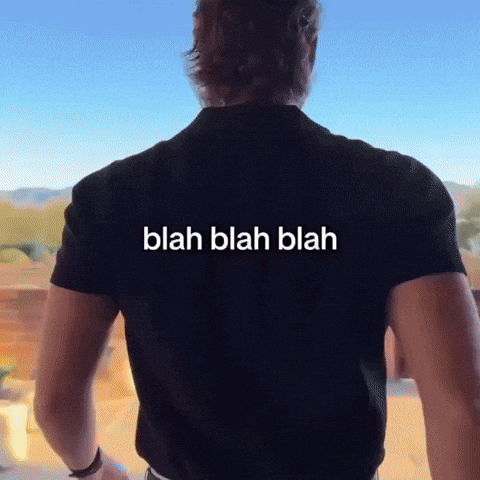 Blah Blah Blah Yapping GIF