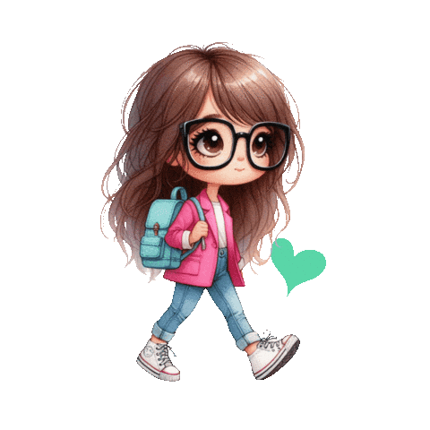 Girl Sticker
