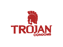 Trojan Condoms UK Sticker