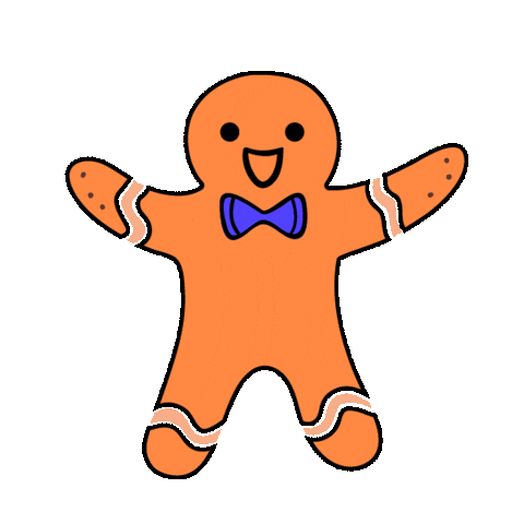 Gingerbread Sticker by Arts and Others