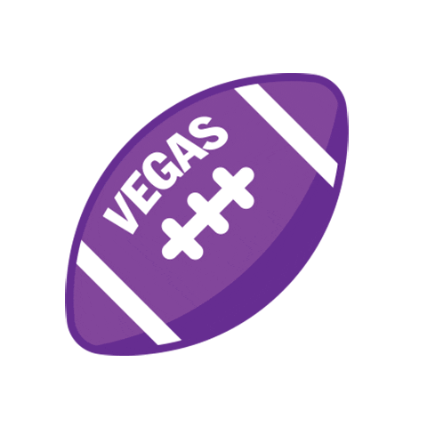 Super Bowl Football Sticker by Las Vegas