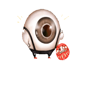 Japan Eye Sticker